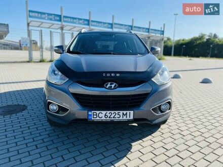 Сірий Хендай іх35, об'ємом двигуна 2.4 л та пробігом 220 тис. км за 11650 $, фото 1 на Automoto.ua