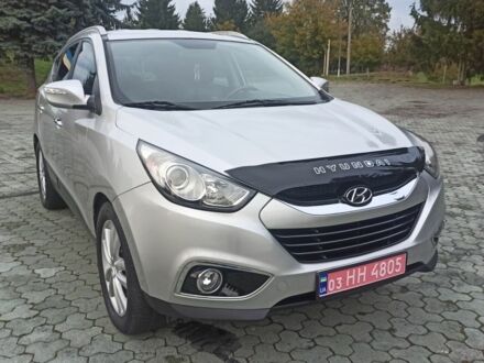 Сірий Хендай іх35, об'ємом двигуна 2 л та пробігом 215 тис. км за 11500 $, фото 1 на Automoto.ua