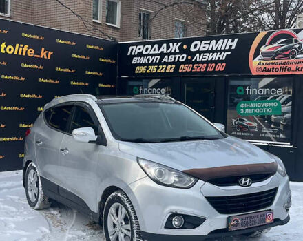 Сірий Хендай іх35, об'ємом двигуна 2 л та пробігом 161 тис. км за 11500 $, фото 1 на Automoto.ua