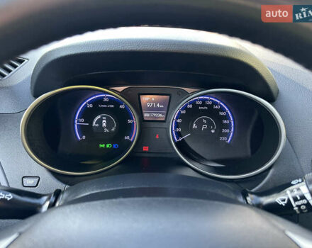 Синій Хендай іх35, об'ємом двигуна 2 л та пробігом 179 тис. км за 12999 $, фото 22 на Automoto.ua