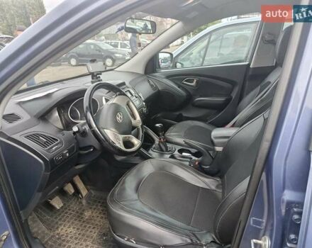 Синий Хендай их35, объемом двигателя 2 л и пробегом 178 тыс. км за 11200 $, фото 5 на Automoto.ua