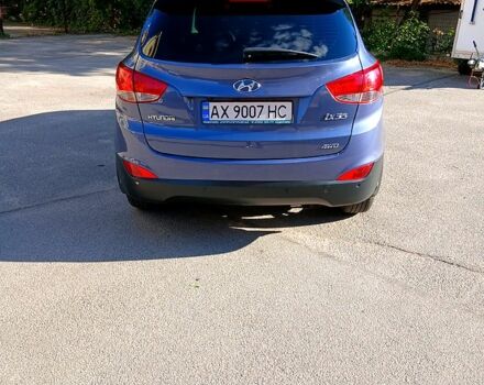 Синий Хендай их35, объемом двигателя 2 л и пробегом 152 тыс. км за 11500 $, фото 1 на Automoto.ua