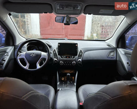 Синий Хендай их35, объемом двигателя 2 л и пробегом 158 тыс. км за 13999 $, фото 1 на Automoto.ua