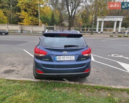 Синий Хендай их35, объемом двигателя 2 л и пробегом 138 тыс. км за 12400 $, фото 7 на Automoto.ua
