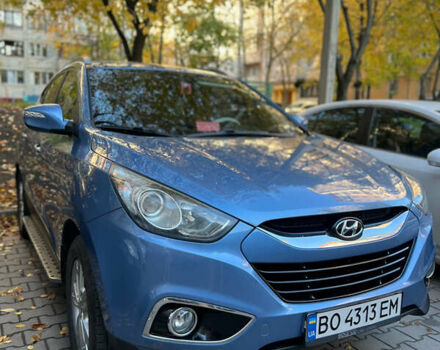 Синий Хендай их35, объемом двигателя 2 л и пробегом 158 тыс. км за 13999 $, фото 2 на Automoto.ua