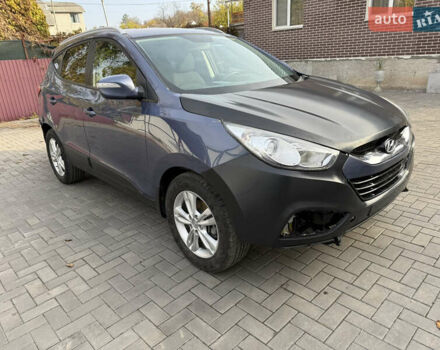 Синий Хендай их35, объемом двигателя 2 л и пробегом 175 тыс. км за 6500 $, фото 2 на Automoto.ua