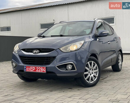 Синій Хендай іх35, об'ємом двигуна 2 л та пробігом 238 тис. км за 13300 $, фото 1 на Automoto.ua