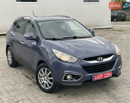 Синій Хендай іх35, об'ємом двигуна 2 л та пробігом 238 тис. км за 13300 $, фото 3 на Automoto.ua