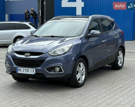 Синий Хендай их35, объемом двигателя 2 л и пробегом 234 тыс. км за 13550 $, фото 4 на Automoto.ua