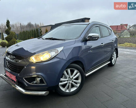 Синій Хендай іх35, об'ємом двигуна 1.7 л та пробігом 154 тис. км за 12700 $, фото 1 на Automoto.ua