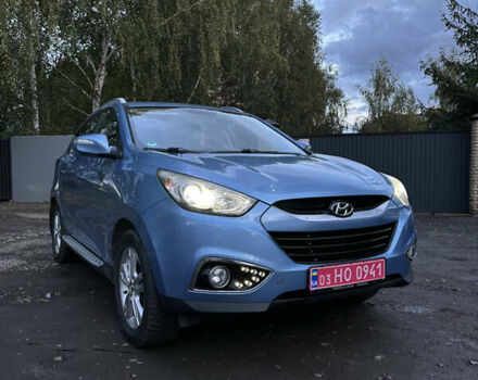 Синий Хендай их35, объемом двигателя 2 л и пробегом 219 тыс. км за 14950 $, фото 4 на Automoto.ua