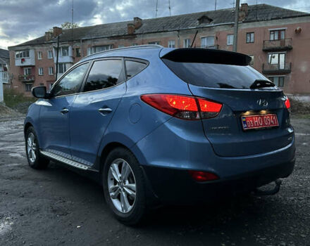 Синий Хендай их35, объемом двигателя 2 л и пробегом 219 тыс. км за 14950 $, фото 1 на Automoto.ua