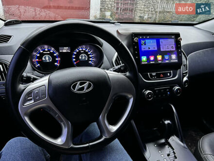 Синий Хендай их35, объемом двигателя 2 л и пробегом 158 тыс. км за 13999 $, фото 1 на Automoto.ua