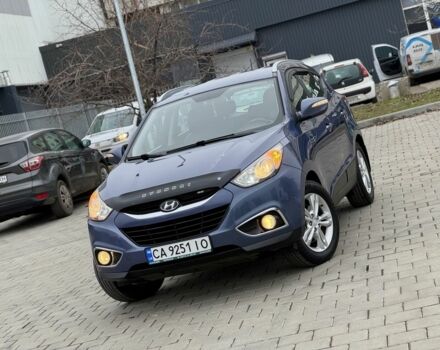 Синий Хендай их35, объемом двигателя 2 л и пробегом 178 тыс. км за 9200 $, фото 1 на Automoto.ua