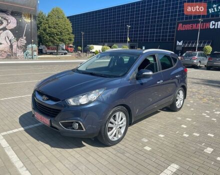 Синій Хендай іх35, об'ємом двигуна 2 л та пробігом 184 тис. км за 12985 $, фото 1 на Automoto.ua