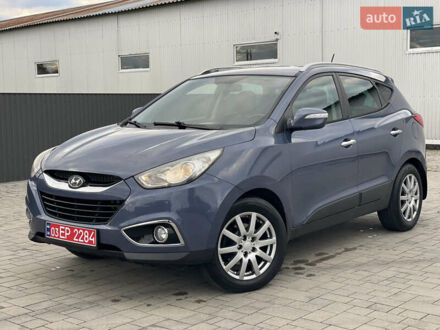 Синій Хендай іх35, об'ємом двигуна 2 л та пробігом 238 тис. км за 13300 $, фото 1 на Automoto.ua