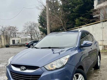 Синій Хендай іх35, об'ємом двигуна 2 л та пробігом 128 тис. км за 11999 $, фото 1 на Automoto.ua