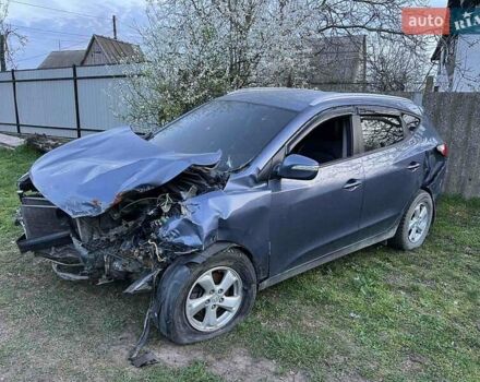 Синий Хендай их35, объемом двигателя 2 л и пробегом 200 тыс. км за 3300 $, фото 1 на Automoto.ua