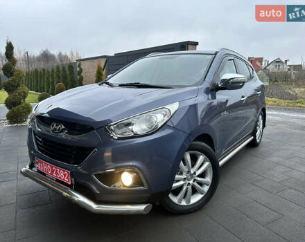Синій Хендай іх35, об'ємом двигуна 1.7 л та пробігом 154 тис. км за 12700 $, фото 1 на Automoto.ua