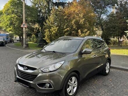 Зелений Хендай іх35, об'ємом двигуна 2 л та пробігом 170 тис. км за 14400 $, фото 1 на Automoto.ua