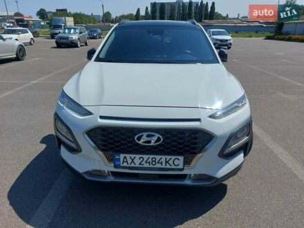 Белый Хендай Kona, объемом двигателя 1.59 л и пробегом 40 тыс. км за 22000 $, фото 1 на Automoto.ua