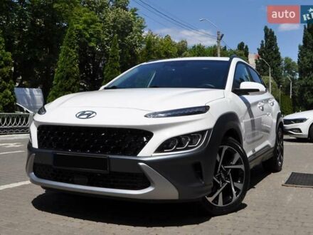 Хендай Kona 2022 в Одессе на Automoto.ua Белый Хендай Kona, объемом двигателя 1.6 л и пробегом 22 тыс. км за 21900 $, фото 1 на Automoto.ua