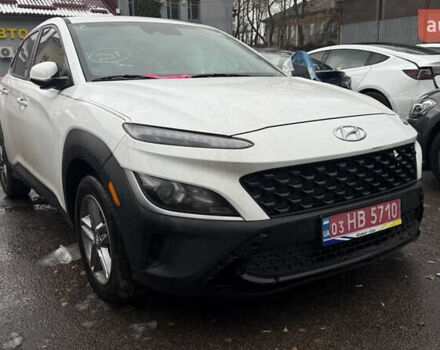 Білий Хендай Kona, об'ємом двигуна 2 л та пробігом 70 тис. км за 12200 $, фото 1 на Automoto.ua