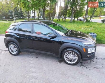 Черный Хендай Kona, объемом двигателя 2 л и пробегом 117 тыс. км за 15600 $, фото 1 на Automoto.ua