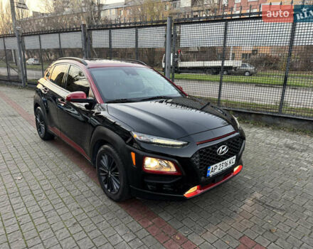 Черный Хендай Kona, объемом двигателя 2 л и пробегом 80 тыс. км за 11200 $, фото 1 на Automoto.ua