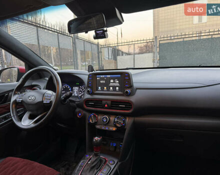 Черный Хендай Kona, объемом двигателя 2 л и пробегом 80 тыс. км за 11200 $, фото 8 на Automoto.ua