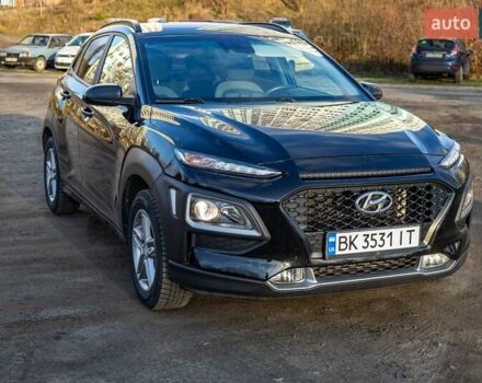 Черный Хендай Kona, объемом двигателя 1.59 л и пробегом 94 тыс. км за 16500 $, фото 7 на Automoto.ua