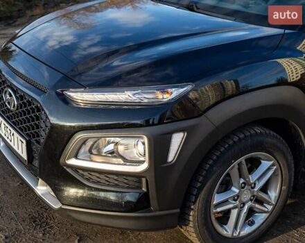 Черный Хендай Kona, объемом двигателя 1.59 л и пробегом 94 тыс. км за 16500 $, фото 5 на Automoto.ua