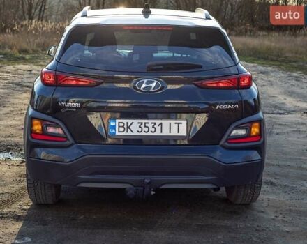 Черный Хендай Kona, объемом двигателя 1.59 л и пробегом 94 тыс. км за 16500 $, фото 2 на Automoto.ua