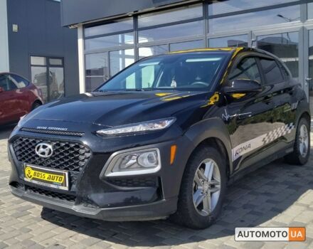 Черный Хендай Kona, объемом двигателя 2 л и пробегом 48 тыс. км за 15990 $, фото 2 на Automoto.ua