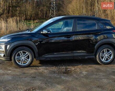 Черный Хендай Kona, объемом двигателя 1.59 л и пробегом 94 тыс. км за 16500 $, фото 3 на Automoto.ua