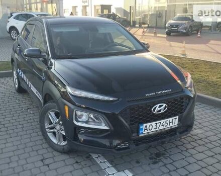 Чорний Хендай Kona, об'ємом двигуна 2 л та пробігом 46 тис. км за 15700 $, фото 1 на Automoto.ua