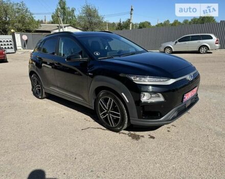 Чорний Хендай Kona, об'ємом двигуна 0 л та пробігом 48 тис. км за 21500 $, фото 1 на Automoto.ua