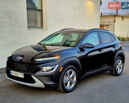Черный Хендай Kona, объемом двигателя 2 л и пробегом 10 тыс. км за 22000 $, фото 1 на Automoto.ua