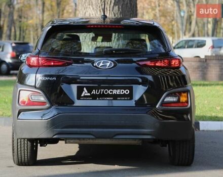 Черный Хендай Kona, объемом двигателя 2 л и пробегом 90 тыс. км за 17000 $, фото 4 на Automoto.ua