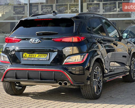 Черный Хендай Kona, объемом двигателя 1.6 л и пробегом 37 тыс. км за 21890 $, фото 5 на Automoto.ua