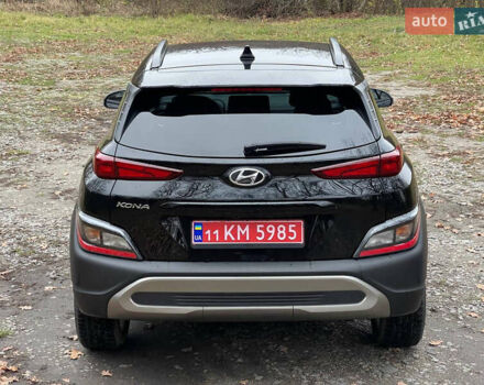 Черный Хендай Kona, объемом двигателя 2 л и пробегом 85 тыс. км за 19000 $, фото 6 на Automoto.ua