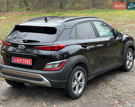 Черный Хендай Kona, объемом двигателя 2 л и пробегом 85 тыс. км за 19000 $, фото 7 на Automoto.ua