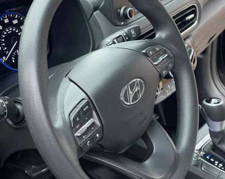 Черный Хендай Kona, объемом двигателя 2 л и пробегом 85 тыс. км за 19000 $, фото 19 на Automoto.ua