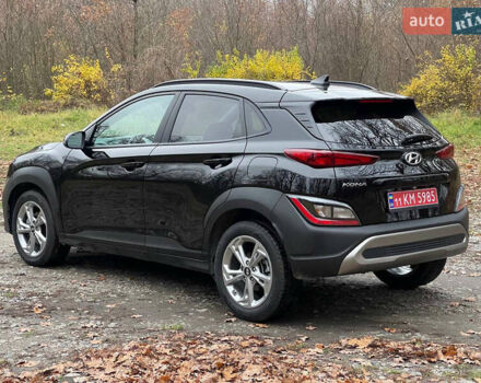 Черный Хендай Kona, объемом двигателя 2 л и пробегом 85 тыс. км за 19000 $, фото 4 на Automoto.ua