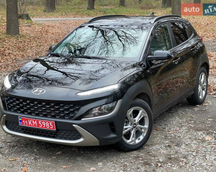 Черный Хендай Kona, объемом двигателя 2 л и пробегом 85 тыс. км за 19000 $, фото 33 на Automoto.ua