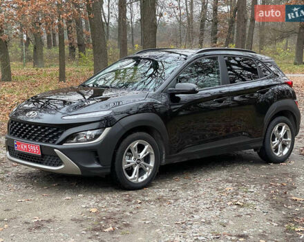Черный Хендай Kona, объемом двигателя 2 л и пробегом 85 тыс. км за 19000 $, фото 2 на Automoto.ua