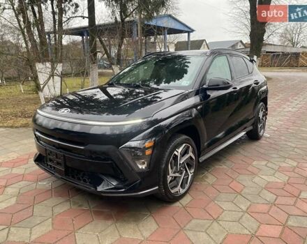 Черный Хендай Kona, объемом двигателя 1.6 л и пробегом 54 тыс. км за 25700 $, фото 9 на Automoto.ua