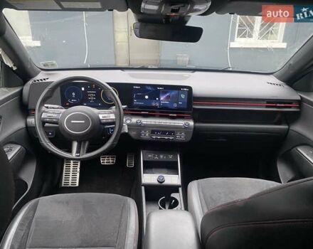 Черный Хендай Kona, объемом двигателя 1.6 л и пробегом 54 тыс. км за 25700 $, фото 11 на Automoto.ua