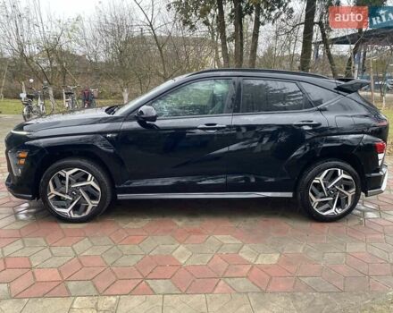 Черный Хендай Kona, объемом двигателя 1.6 л и пробегом 54 тыс. км за 25700 $, фото 1 на Automoto.ua