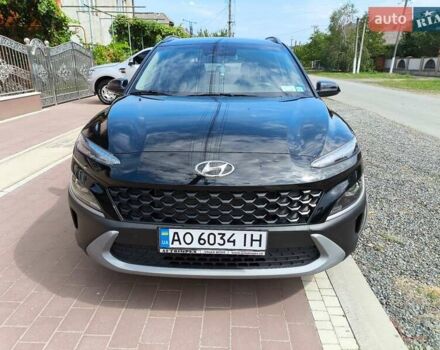Чорний Хендай Kona, об'ємом двигуна 2 л та пробігом 6 тис. км за 21000 $, фото 1 на Automoto.ua